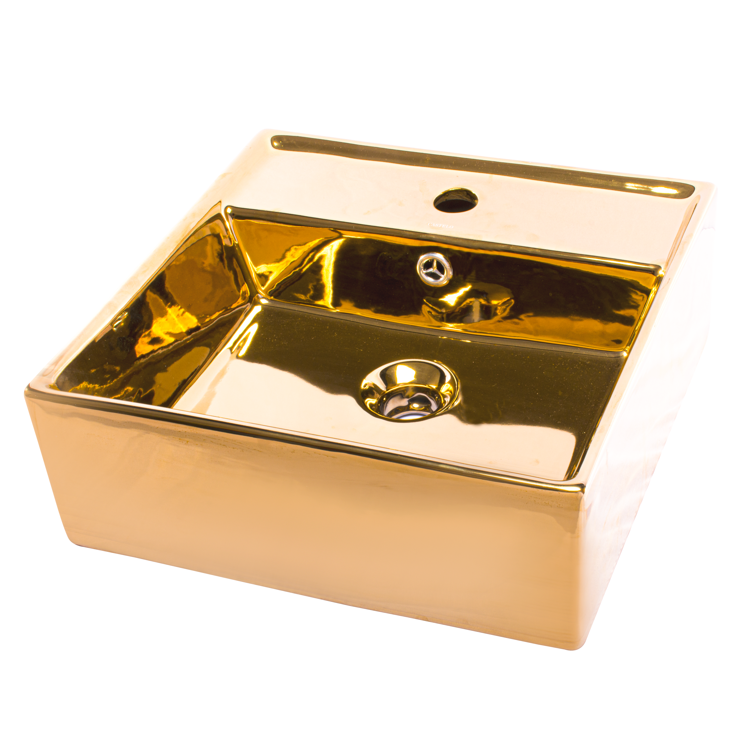 CUBA DE CERÂMICA CASTELO 7097 GOLD