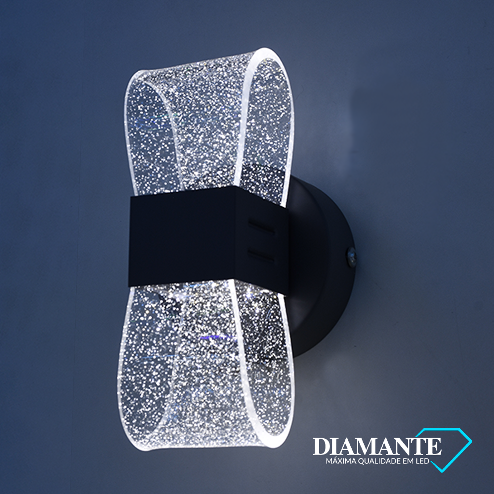 ARANDELA DIAMANTE (3 COLOR)