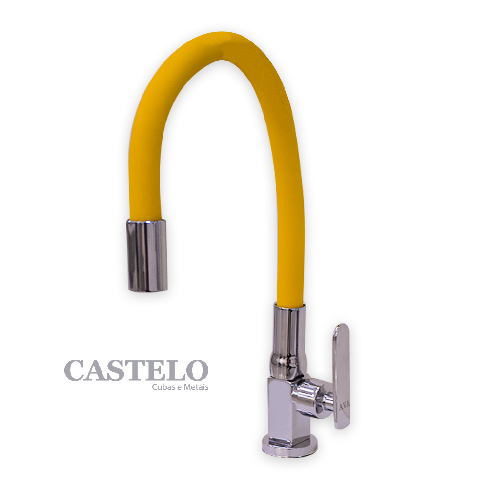 TORNEIRA CH+YELLOW (PARED)