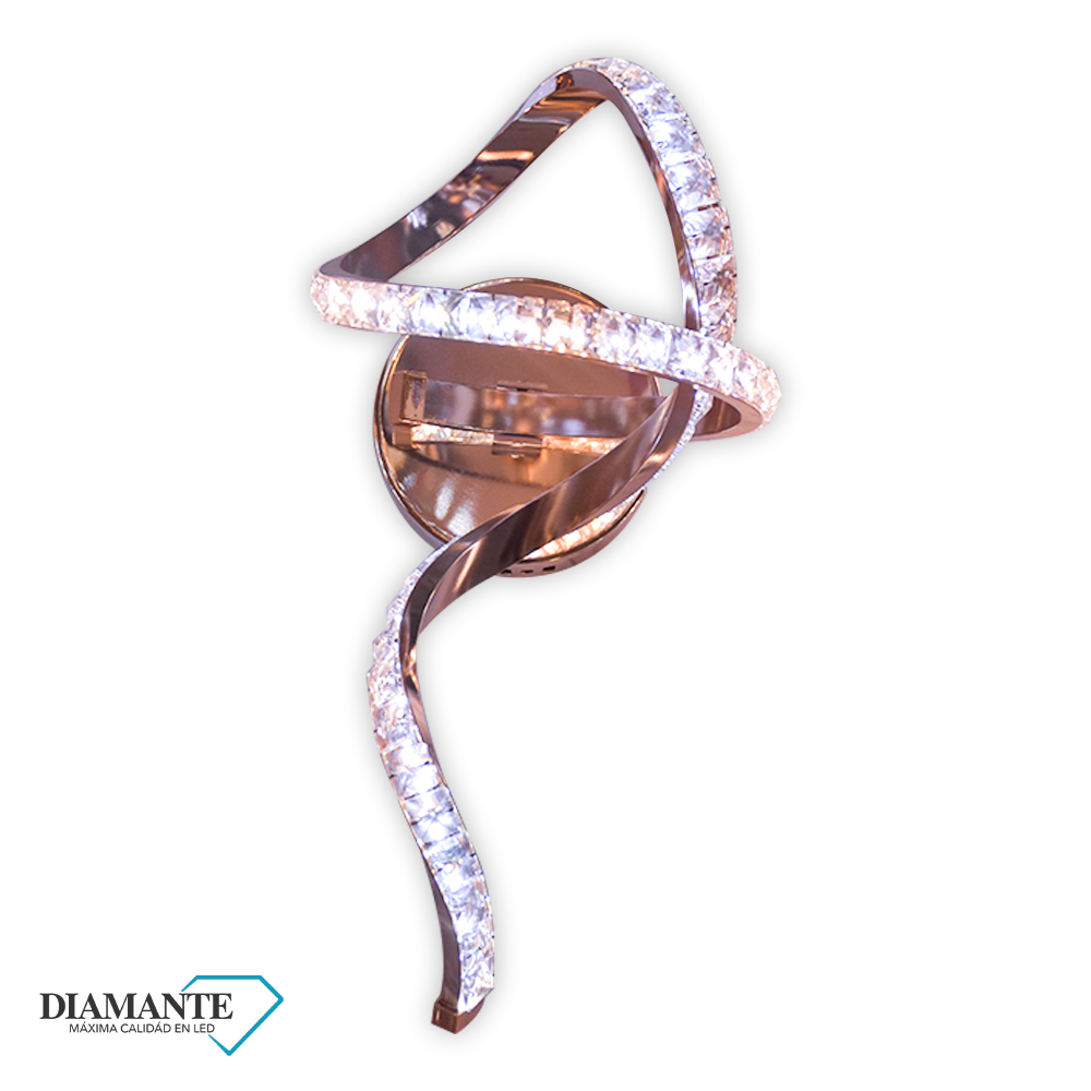 ARANDELA DIAMANTE (3 COLOR)