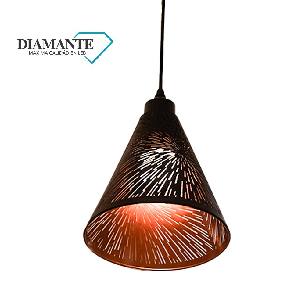 PENDENTE DIAMANTE BLACK