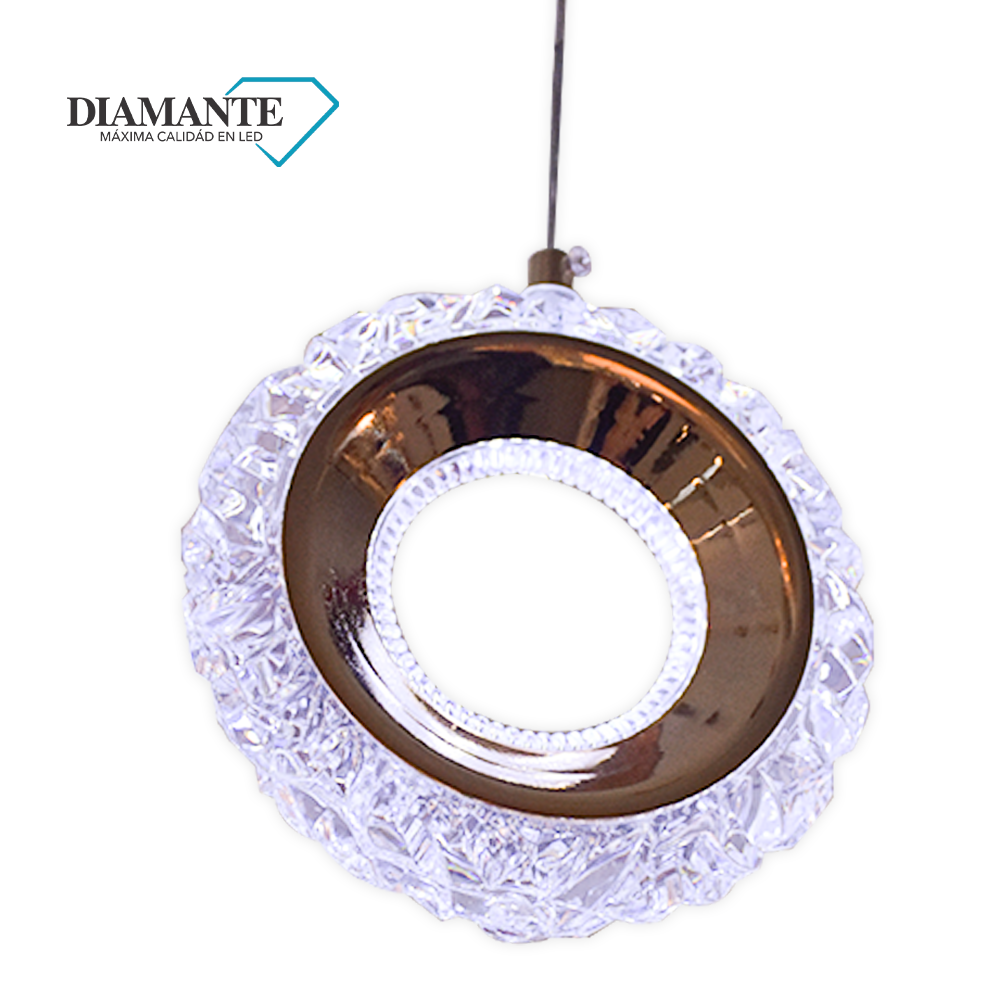 PENDENTE DIAMANTE (3 COLOR)