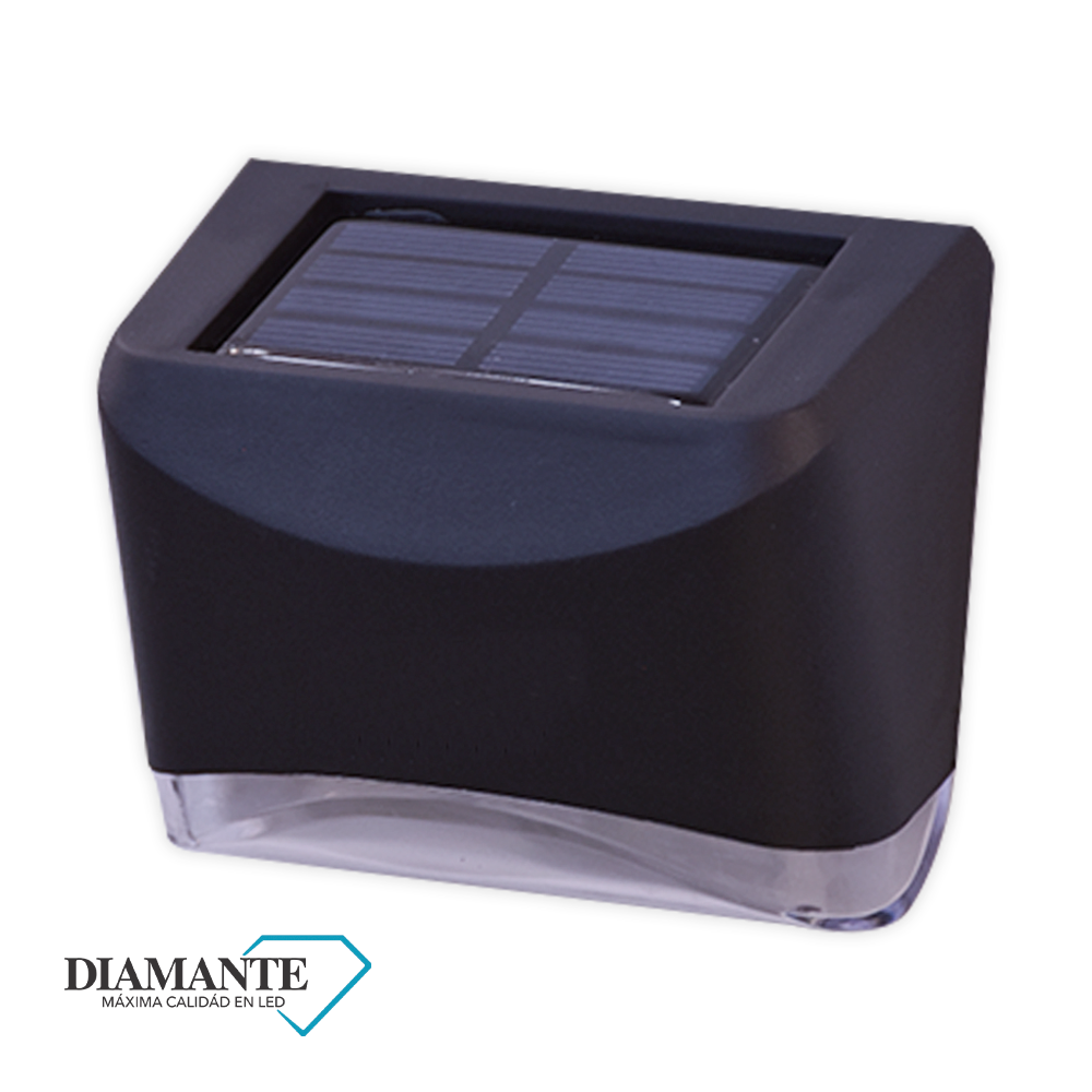 ARANDELA SOLAR DIAMANTE