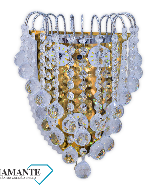 ARANDELA DIAMANTE (3 COLOR)