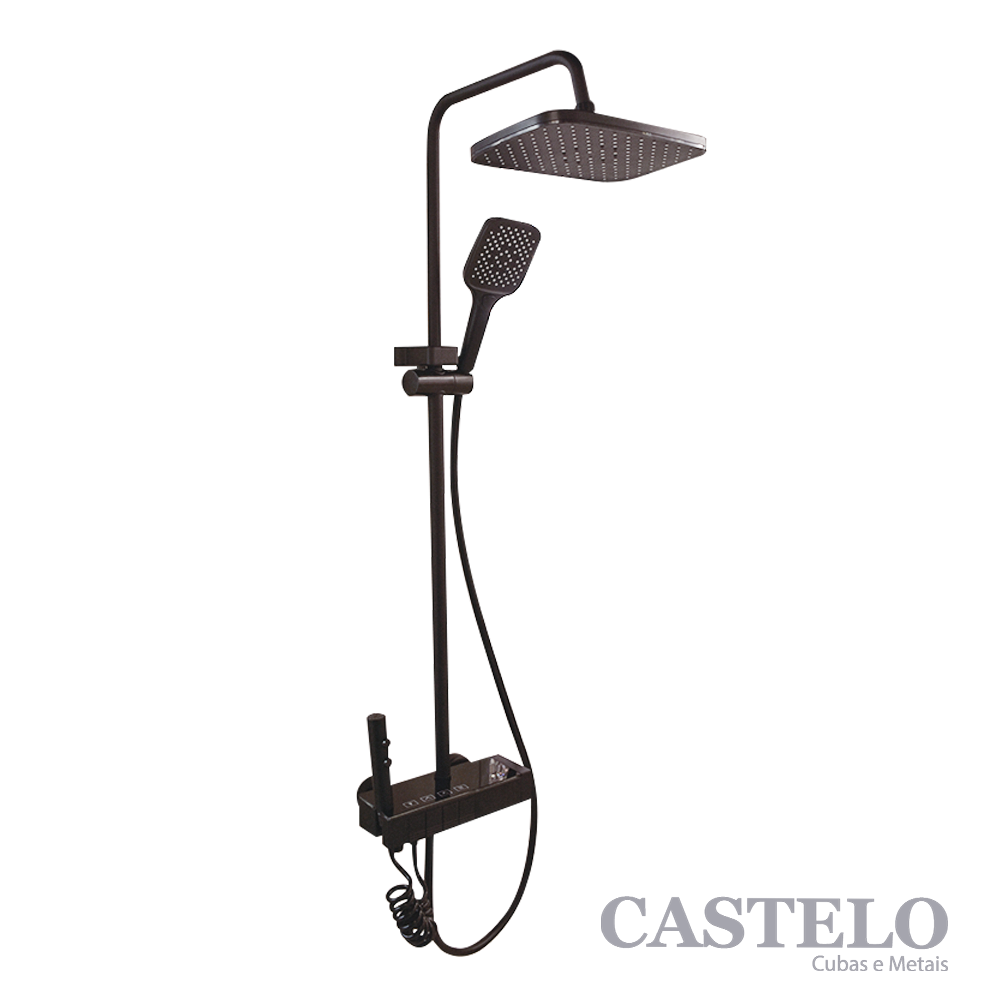 CHUVEIRO CASTELO BLACK