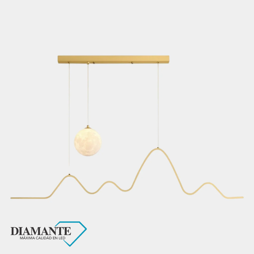 LUSTRES DIAMANTE GOLD