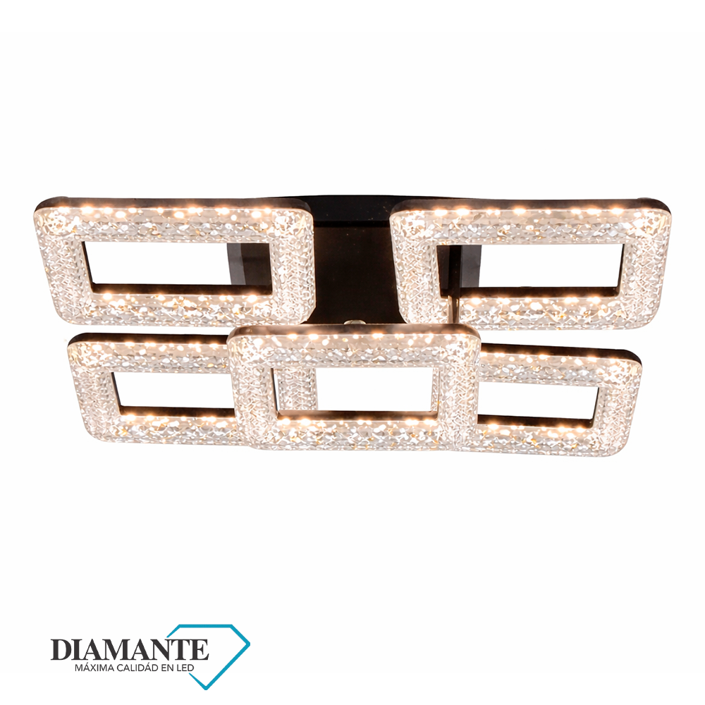 LUSTRE LED DIAMANTE BK