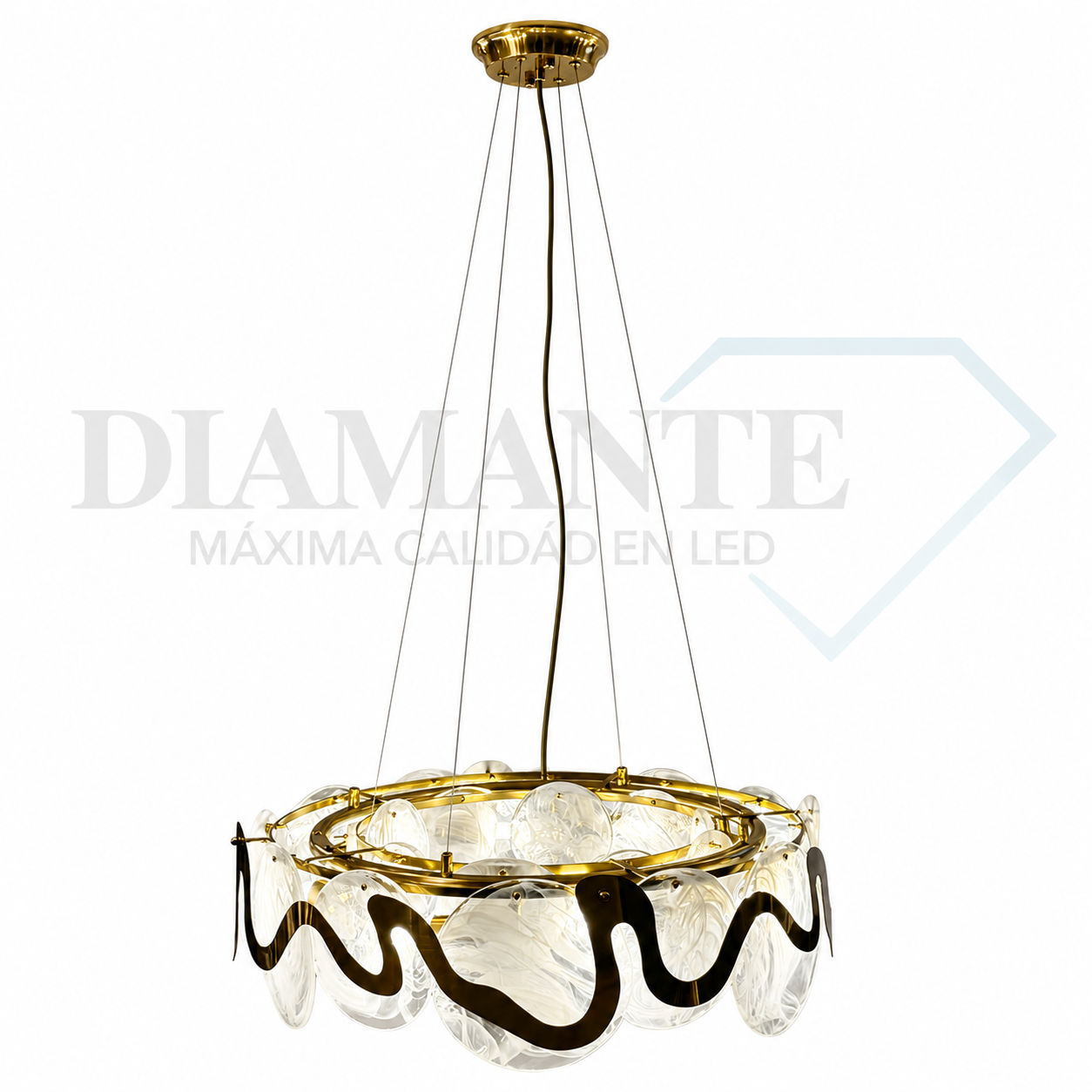 LUSTRE DIAMANTE 9137/600 COPPER