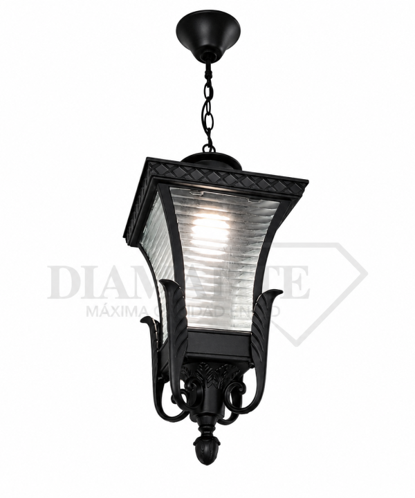 COLONIAL PENDENTE 1048M/H BK