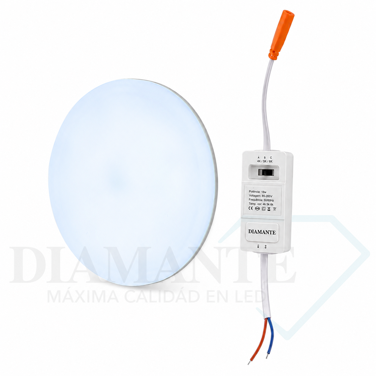 PANEL DIAMANTE AZ-3318R 18W -3CCT/CHAVE