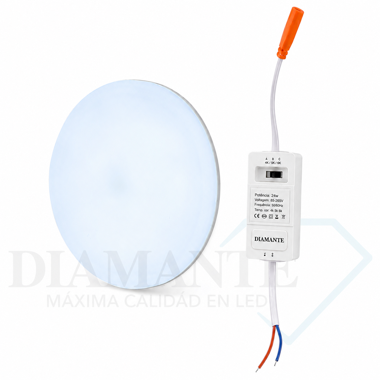 PANEL DIAMANTE AZ-3324R 24W -3CCT/CHAVE