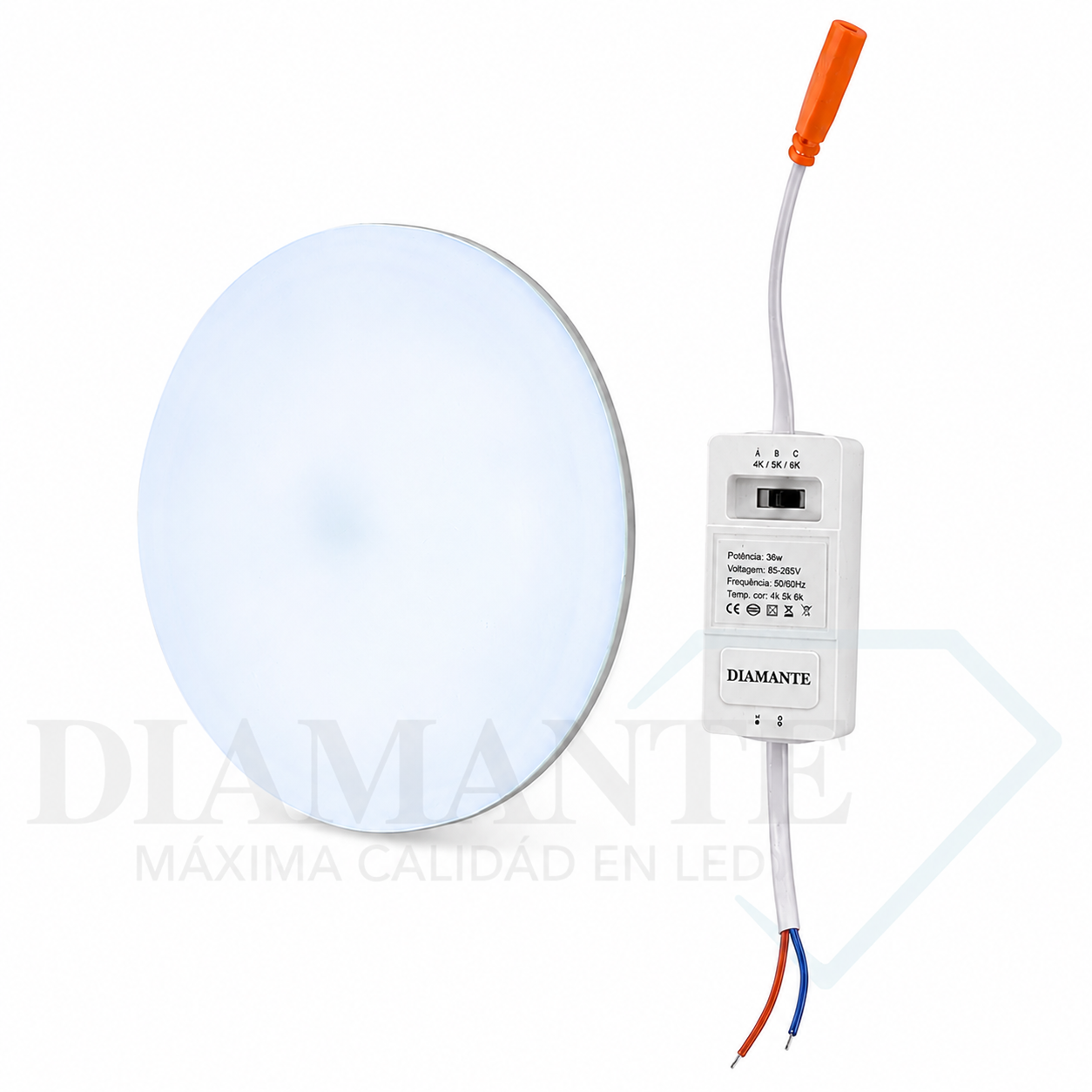 PANEL DIAMANTE AZ-3336R 36W -3CCT/CHAVE