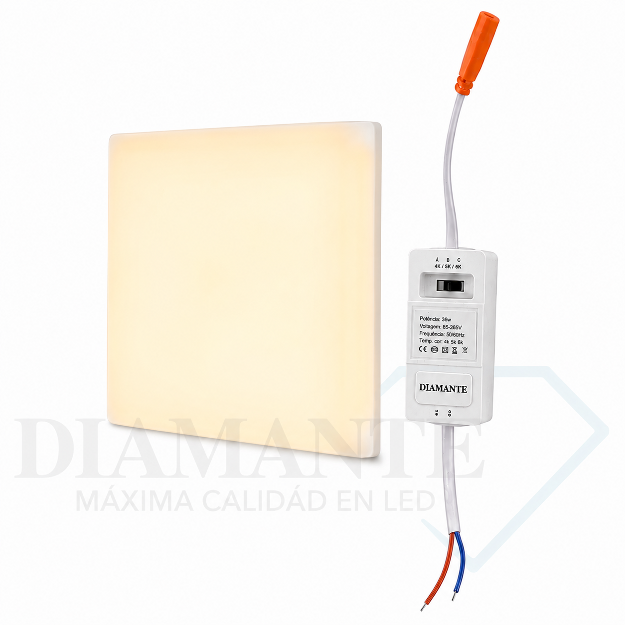 PANEL DIAMANTE AZ-3336S 36W -3CCT/CHAVE