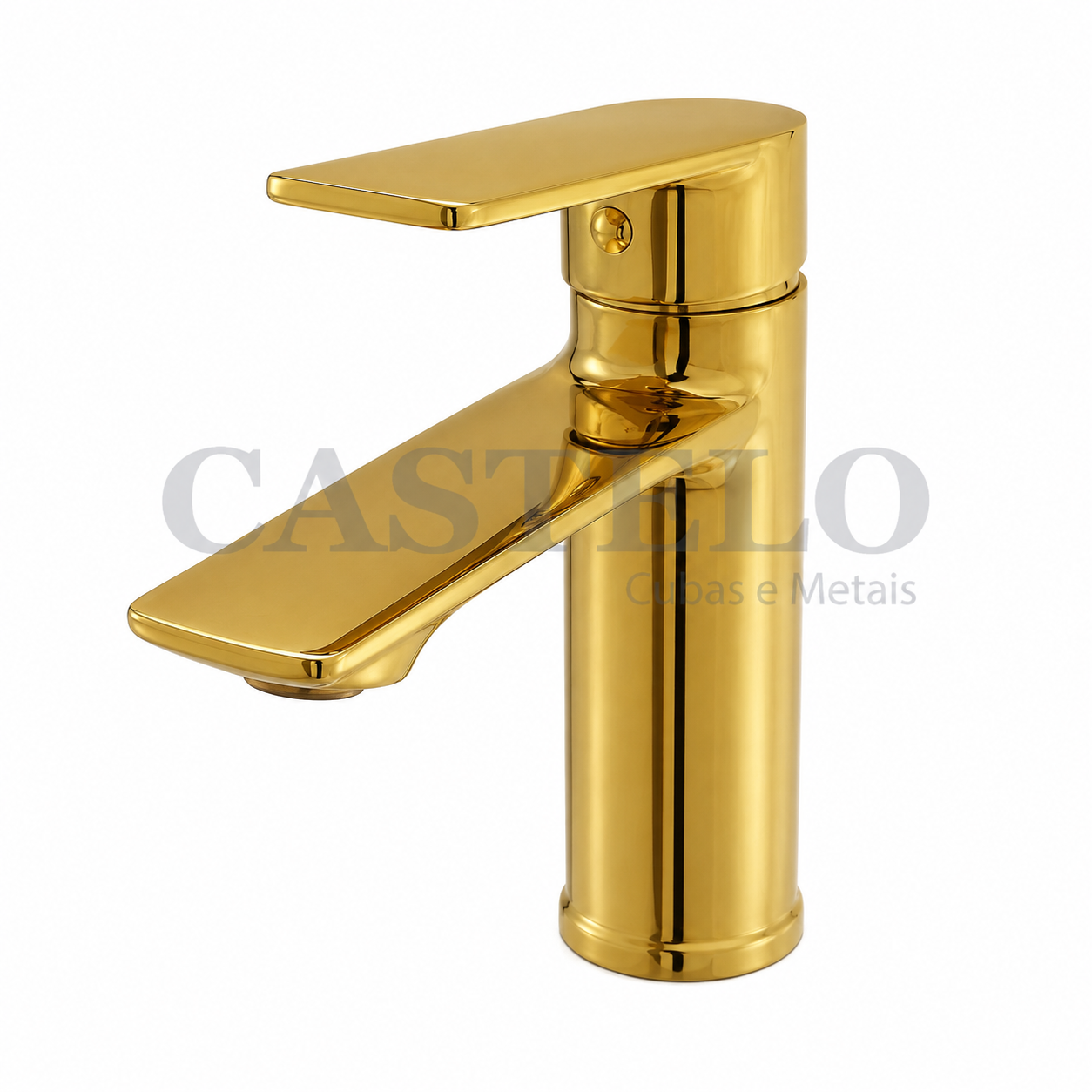 TORNEIRA PARA BANHEIRO DOURADO