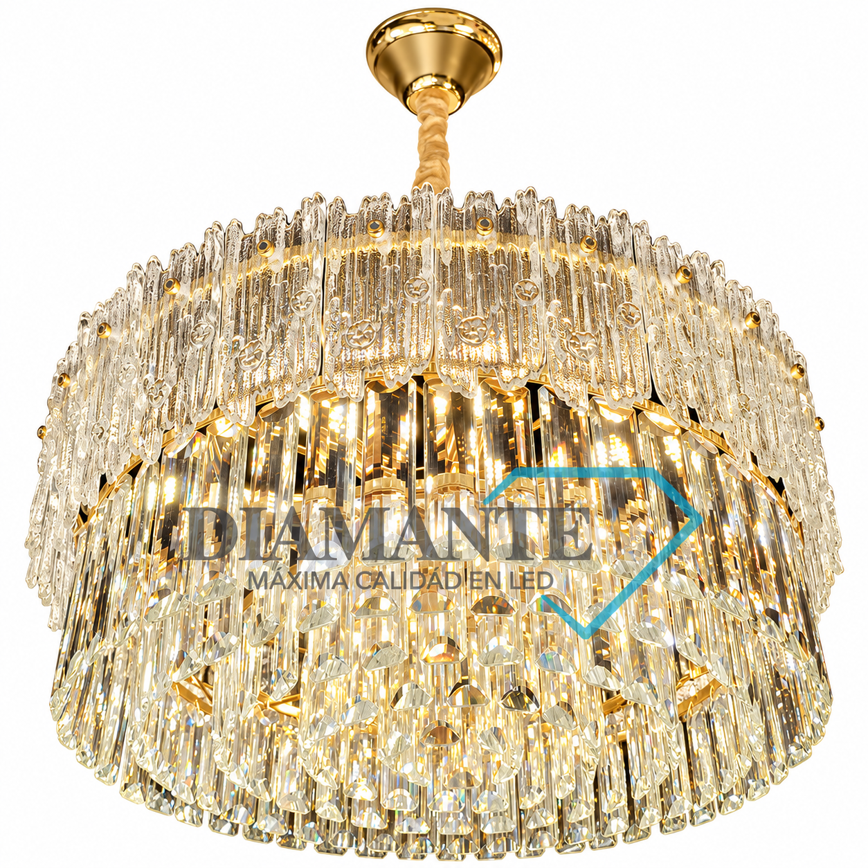 LUSTRE FGD+cristal 60cm